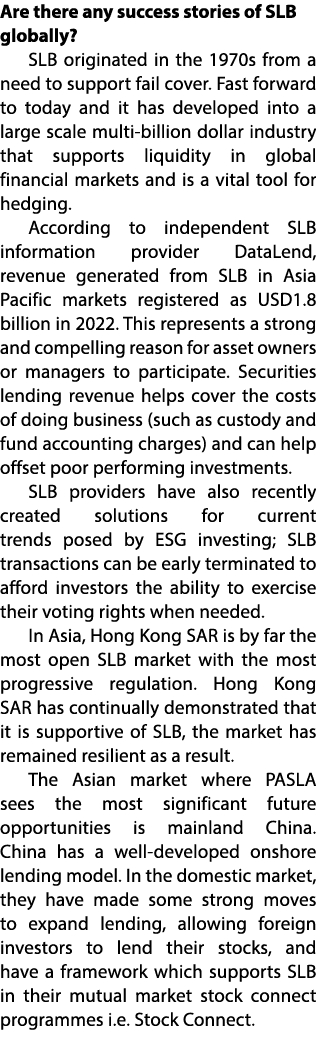 Are there any success stories of SLB globally? SLB originated in the 1970s from a need to support fail cover. Fast fo...