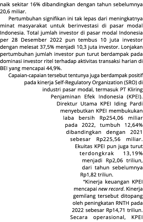 naik sekitar 16% dibandingkan dengan tahun sebelumnya 20,6 miliar. Pertumbuhan signifikan ini tak lepas dari meningka...