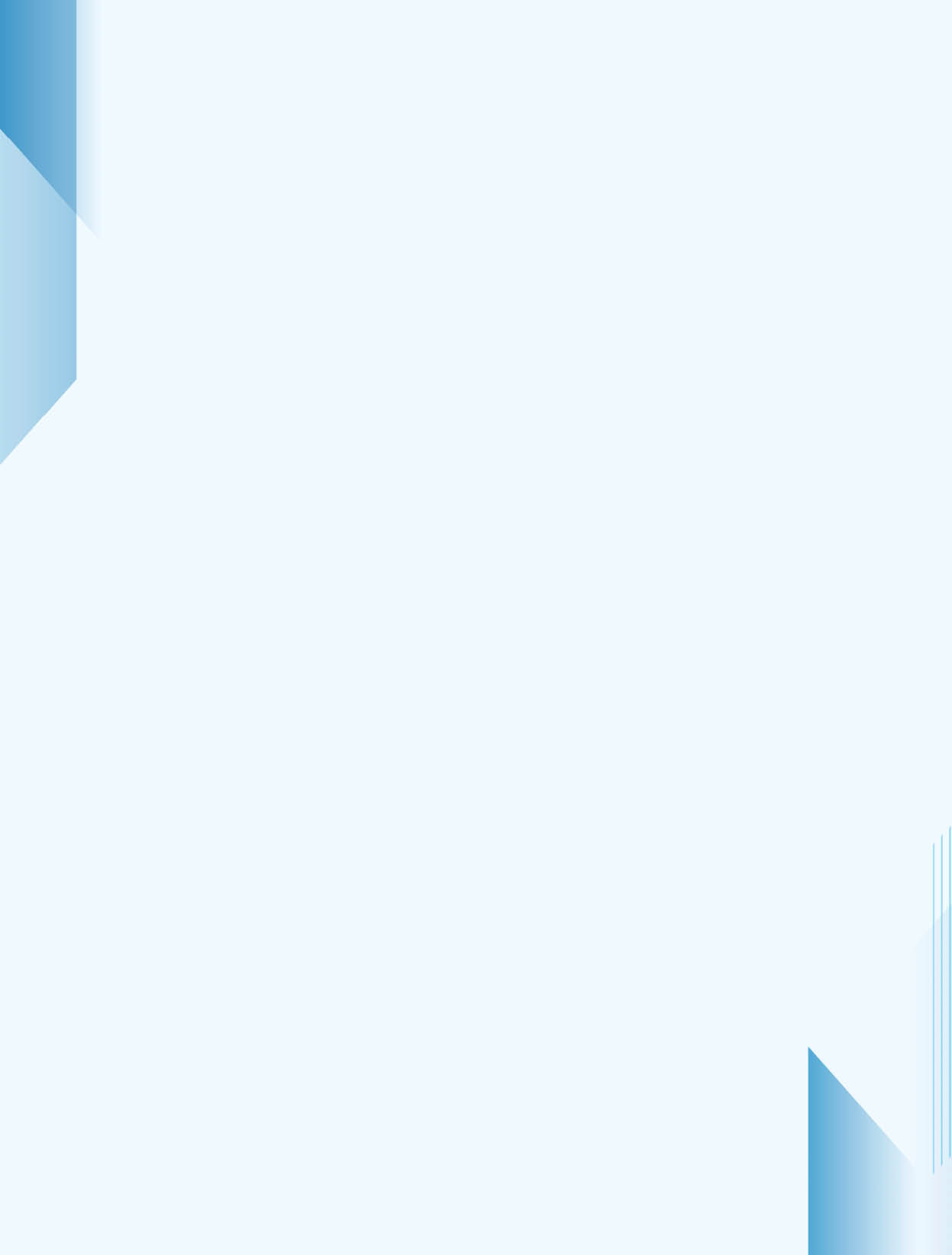 Simple blue gradient background vector for business