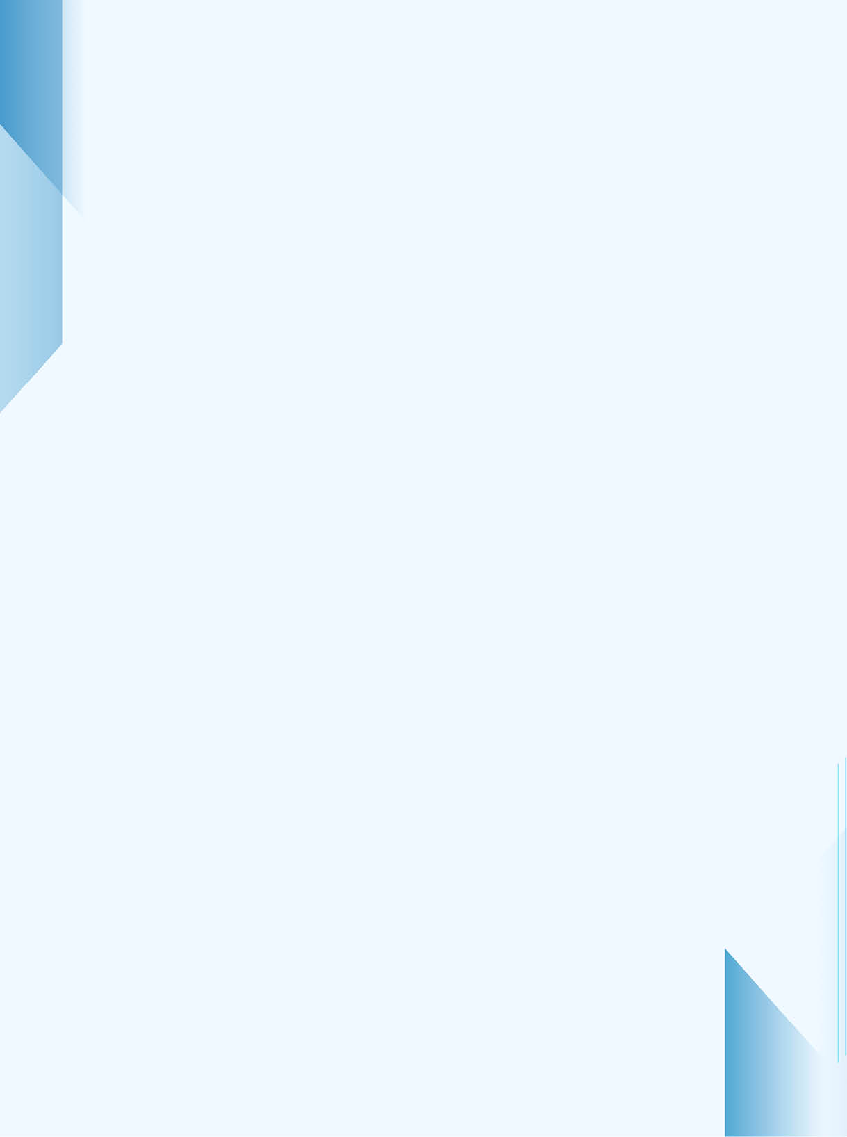 Simple blue gradient background vector for business