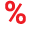 %