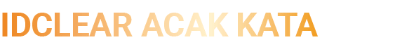 IDCLEAR ACAK KATA
