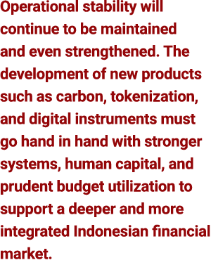 Operational stability will continue to be maintained and even strengthened. The development of new products such as c...