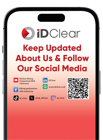 A red and white cell phone displays an advertisement for a company called ID Clear. The advertisement is displayed in a red and white color scheme, with the company's name and logo prominently featured. The advertisement is displayed in a square format, with the company's name and logo taking up a significant portion of the screen. AI generated content