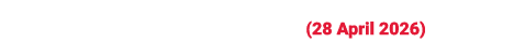 IDClear International Conference on Financial Market Infrastructure (FMI) 2026 (28 April 2026)