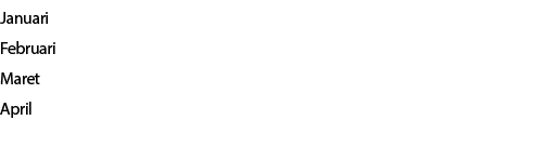 Januari, 1.250.708.600 , 978.400 , 8 , 40.345.439 , 31.561 ,31,Februari, 504.470.000 , 243.600 , 6 , 18.016.786 , 8.7...